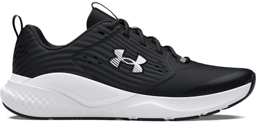 Under Armour Mens Ua Charged Commit 4 Cross Trainer, Black Anthracite White, 14 UK
