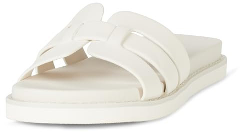 The Drop Damen Mila Schlupfschuh, Creme, 39 EU