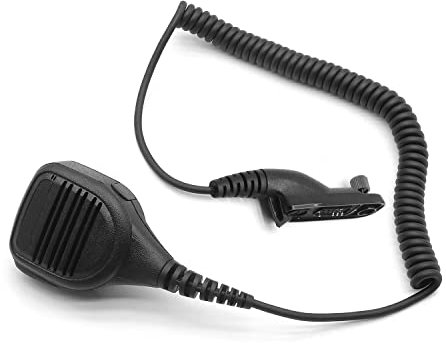 NEWASHAN Microfono compatibile con Motorola motoTRBO Radio APX6000Li SRX2200 XPR7350 XPR7380e XRP7550e Walkie Talkie Heavy Duty Impermeabile Spalla Risvolto Speaker Microfono palmare con clip