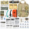 RHINO RESCUE First Aid Kit, Molle IFAK Medical Pouch for Tactical, Car, Camping, Travel, Hiking, Camouflage