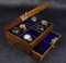 Royal Craft Expertise Uhrenbox aus Holz für Herren – Uhrenvitrinen für Herren | Uhrenboxen aus Holz für | Uhrengehäuse aus für Herren mit Fächern | Uhren-Organizer (Dark brown-8 drawer)