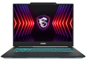 MSI Cyborg 14 A13VE-003FR Intel® Core? i7 i7-13620H Ordinateur Portable 35,6 cm (14) Full HD+ 16 Go DDR5-SDRAM 1 to SSD NVIDIA GeForce RTX 4050 Wi-Fi 6E (802.11ax) Windows 11 Home Noir