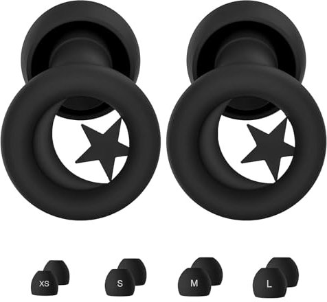 Tapones Oidos Cancelacion de Ruido, Tapones Oidos Silicona, Protección Auditiva Suave y Cómoda, Reducción de Ruido de Alta Eficiencia, Estudiar y Viajar, Tapones Dormir, Tapones Oidos Natación