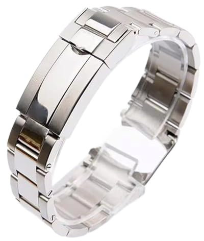 TIME WARRIOR Rolex 20MM Two Tone Solid Stainless Steel For Submariner, GMT-Master Watch Band Bracelet starp With Logo