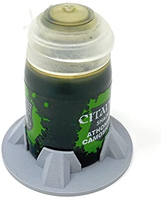 Feldherr Farbtopf-Ständer kompatibel mit Citadel Farbtöpfchen, Farbe:Braun