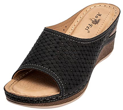 Sandalias Plataforma Mujer Con Cuña Verano Comodas Chanclas Tacon De Vestir Playa Casual Zapatos Elegantes Ortopédicas Flexibles Chancletas Piscina Flip Flops Antideslizantes Boda Senderismo Baratas