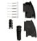 Helos TAE Stecker TAE 6 F, schwarz, lose