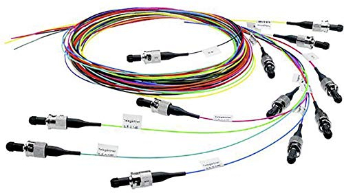Telegärtner L00879A0009 Glasfaser LWL Anschlusskabel [1x LC-Stecker - 1x offene Kabelenden] 9/125 Â