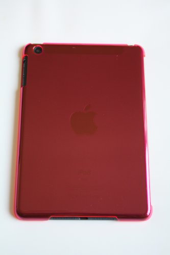 MYCARRYINGCASE New iPad 2th, 3rd, 4th Gen with Retina Display Smart Cover Compatible Back Cover Case Hot Pink