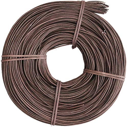 famos Peddigrohr/Flechtmaterial/Peddig 2,25mm / ca. 250g (Dunkelbraun)