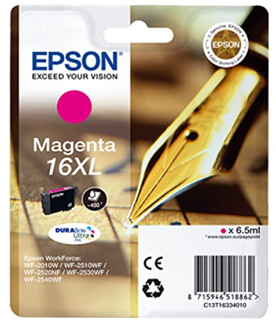 Epson Inkjet Cartridge No. T1633/16XL 6.5 ml Magenta