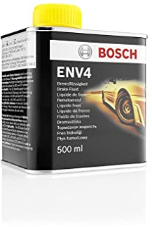 Bosch Bremsflüssigkeit ENV4, 0,5 L - für alle modernen Fahrzeuge mit ABS- und ESP-Bremssystemen - OE-Qualität - kompatibel mit DOT3, 4 und 4 (HP/LV)
