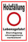 Melis-Folienwerkstatt Schild Holzfällung - Lebensgefahr - 45x30cm - 3mm Hartschaum – 20 VAR S00359-047-B