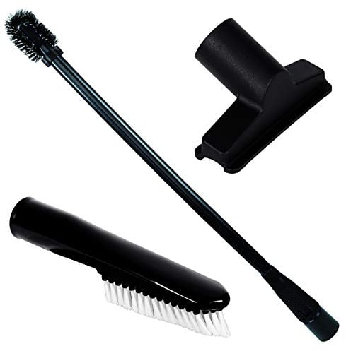 Original Einhell Düsenset (passend für alle Einhell Nass Trockensauger mit einem Schlauchdurchmesser von 36mm, inkl. Universaldüse, Polsterdüse weich und Heizkörper-Reinigungsbürste), 2351255