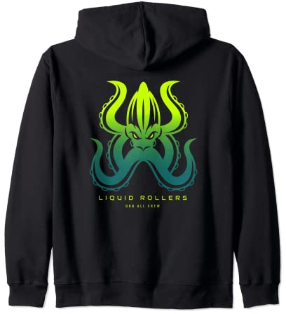 Liquid Drum Und Bass DnB Octopus Drum N Bass Kapuzenjacke