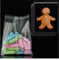 Flimflim Sachet Plastique Transparent 100pcs, Sachet Bonbon Petit avec Bande Collante, 10x11.8cm Cellophane Sac Plastique Transparent pour Biscuits Confiserie Anniversaire Noel Petits Cadeaux DIY