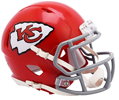 Riddell Mini Football Helm Speed Kansas City Chiefs 1963-73