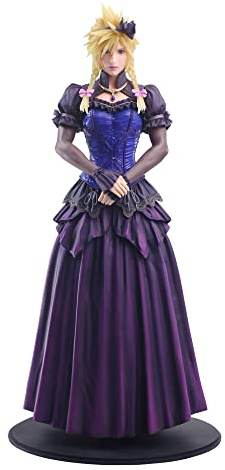 SQUARE ENIX - Final Fantasy VII Remake Static Arts - Cloud Strife Dress Ver. 28cm