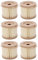 Kit Separatore Acqua Filtro Carburante, 6 Pezzi Kit Separatore Acqua Carburante Kit Filtro Acqua Olio Sostituzione per RACOR 2010PM‑OR 500FG