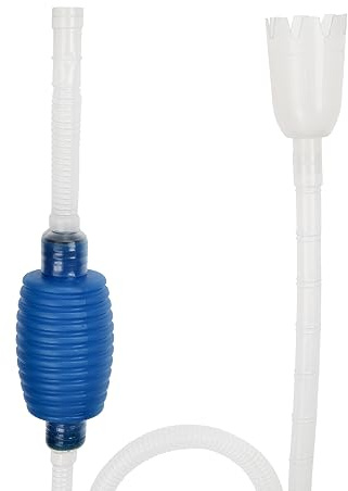 DBOO 1 nettoyeur de gravier d'aquarium, nettoyeur de gravier d'aquarium, pompe à siphon, pompe à siphon, kit de nettoyage pour aquarium changement d'eau quotidien, nettoyage du sable, 145 cm