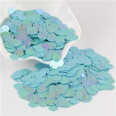 OWNPET Pailletten, 10 mm, 15 mm, 20 mm, PVC, flach, rund, lose Pailletten, Pailletten, Nähen, Hochzeit, Basteln, Frauen, DIY-Zubehör