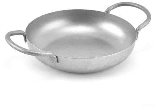 Edelstahl Paella Topf, Tragbare Meeresfrüchte Topf Kochen Pan Picknick Snack Platten Kochgeschirr Trockene Töpfe