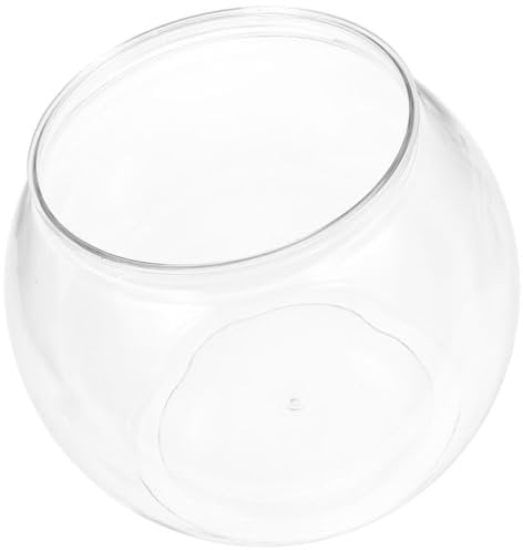 UKCOCO Plant Fish Tank Clear Glass Containers Decorativas Para Large Glass Fish Bowl Ball Unbreakable Decorative Glass Vase Globe Flower Vase Transparent Fish Globe Jar Plastic Drum