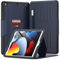 KAIJIAbox for iPad 9th/8th/7th Generation Case 10.2 inch 2021/2020/2019, PU Leather Strong Magnetic Cover with Multi-Angle Magnetic Stand, Pencil Holder, Card Slots, Auto Sleep/Wake, Dark Blue