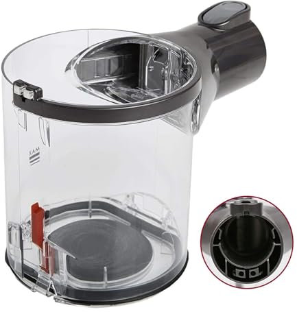 Beapkins Dust Bin for Dyson V6 DC58 DC59 DC62 DC74 Bin Replacement Vacuum Cleaner Spare Parts Spare Parts for Dyson A Interface