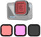SOONSUN 3er Pack Objektivfilter Set für GoPro Hero 13 Black - ND16, Rot, Magenta - Neutral Density ND und Schnorcheln Filter Kit für Outdoor & Unterwasser Fotografie