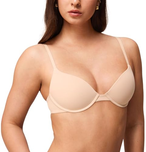 Halobliss Women's Lift Up Underwire Bra for Small Bust | T-Shirt Bras, Padded, Support, Small Chests, 32AA-38A
