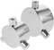 SEWOART 1Juego Manijas Para Ducha Reemplazo De Manija De Bañera y Lavandería Accesorios Metal Para Control De Agua