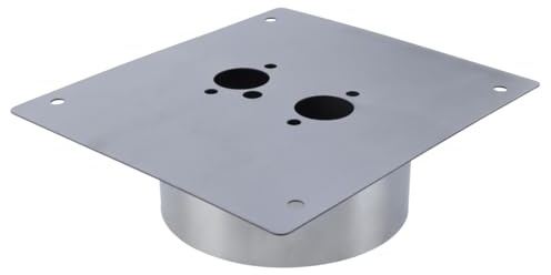 Orivin Soporte de montaje para calentador diésel de acero inoxidable de 60 mm de alto (20 x 18 cm) para calefacción auxiliar y de estacionamiento planar de torreta