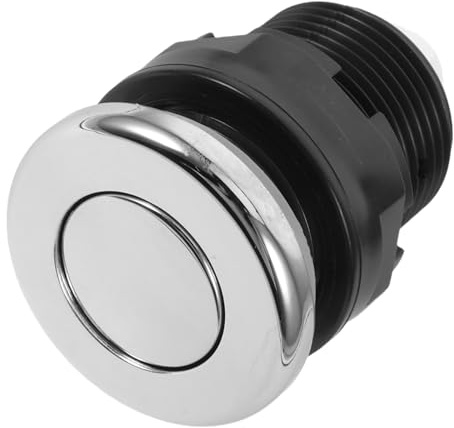 WHAMVOX Interruptor Neumático De Aire Para Triturador De Basura y Bañera Resistente Al Agua Pulsador De Presión Compatible Spa y Control Encendido Apagado Fácil Operación