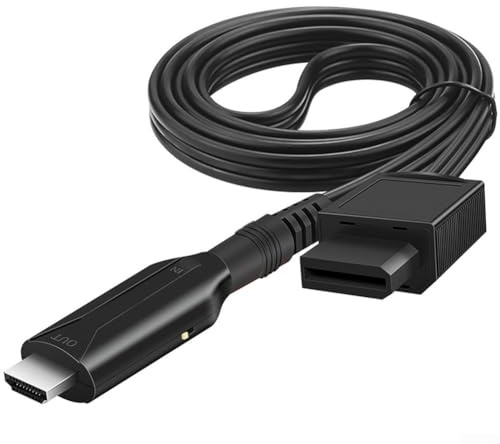 Opatiny for wii to Converter Adapter 1080P HD Video Audio Output for Smart TV Monitor Projector Play TPE Cable
