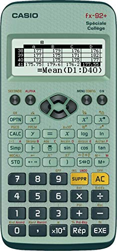Calculatrice scientifique CASIO fx-92+Spéciale collège