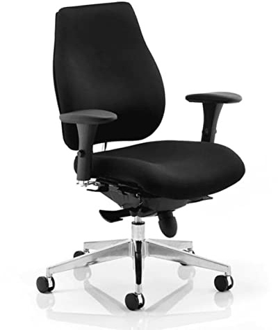 SECO Chiro Plus Ergo Posture Chair Black With Arms