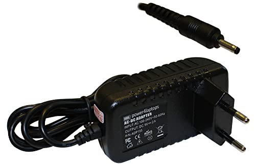 Power4Laptops Netzteil Tablet Ladegerät (EU Stecker) kompatibel mit Odys Xtreme