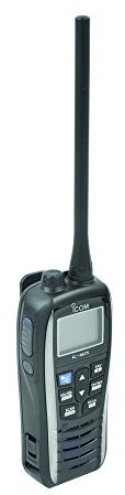Icom VHF Radio HH Flash N Float Gris