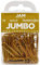 JAM PAPER Farbige Jumbo Büroklammern - Groß 50,8 mm - Goldene Büroklammern - 75/Packung