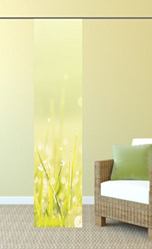 gardinen-for-life Flächenvorhang Gräser Green - Schiebevorhang, Gr.60x260 cm