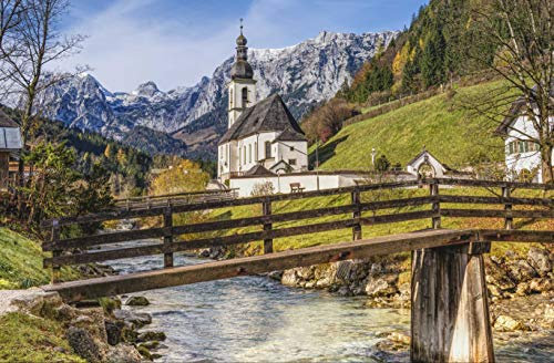 hansepuzzle 69028 - Kirche Puzzle 500 Teile | Religion Puzzle mit hochwertiger Puzzle Aufbewahrung: Kartonbox und wiederverschließbarem Beutel | Puzzle-Maße: 46 x 30 cm