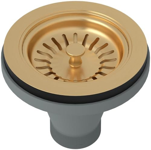 Rohl 735SEG Cucina-Lavandino-Installazione-Parti e Kit Satinato Inglese Oro