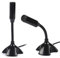 Yoidesu Mini Microphone, Microphone de Bureau USB 2.0, Micro à condensateur Flexible, Support de Bureau pour Ordinateur Portable
