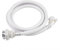 BORDSTRACT Tuyaux universels pour Machine à laver, Long tuyau d'entrée d'eau blanche avec connecteur en PVC, longueur 2m (2/3 mètres)