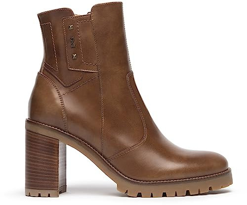 Nero Giardini I308981D Tronchetti Donna in Pelle - Cuoio 37