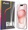 Aiziki [2-Piezas Protector Pantalla para iPhone 15/15 Pro, 0.33 mm Ultra Transparente, Ultra Resistente, Cristal Templado 9H Dureza Protector iPhone 15/15 Pro