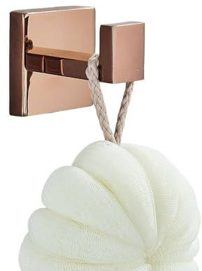 Rosegoldenes Bad-Hardware-Set, WC-Zubehör, Handtuchhalter, Toilettenpapierhalter, Handtuchhalter, Edelstahl, Badezimmer-Accessoires, nur Haken, universell