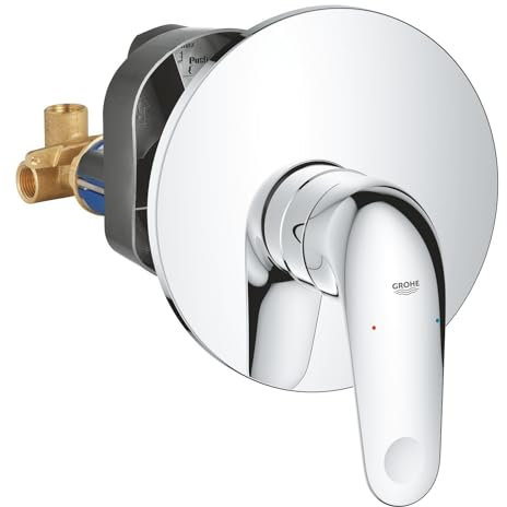 GROHE Swift Quickfix Handbrause, 1/2 Zoll, Chrom 24334001