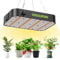 Lámpara de Crecimiento LED 100 Watt, Lámpara para Plantas LED de Espectro Completo Regulable con UV-IR, Lámpara para Cultivo con Función Daisy Chain, Lámpara para Plantas de Interior en Floración